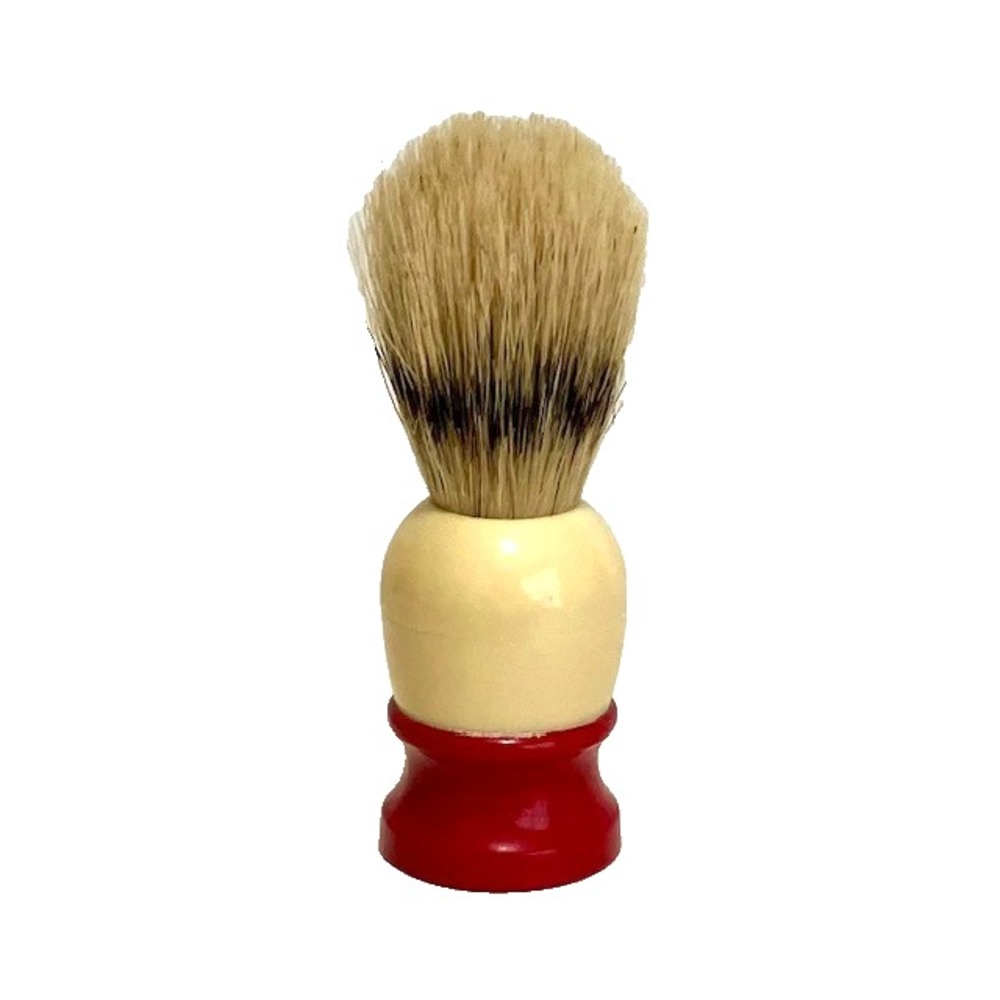 Vintage Ever Ready Shaving Brush C40 Sterilized USA Red Cream Handle